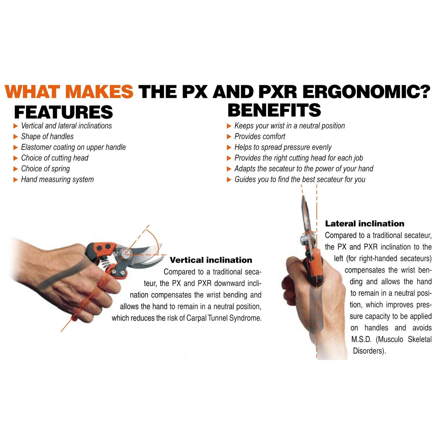 Bahco Professional ER GO Pruner PX-M3
