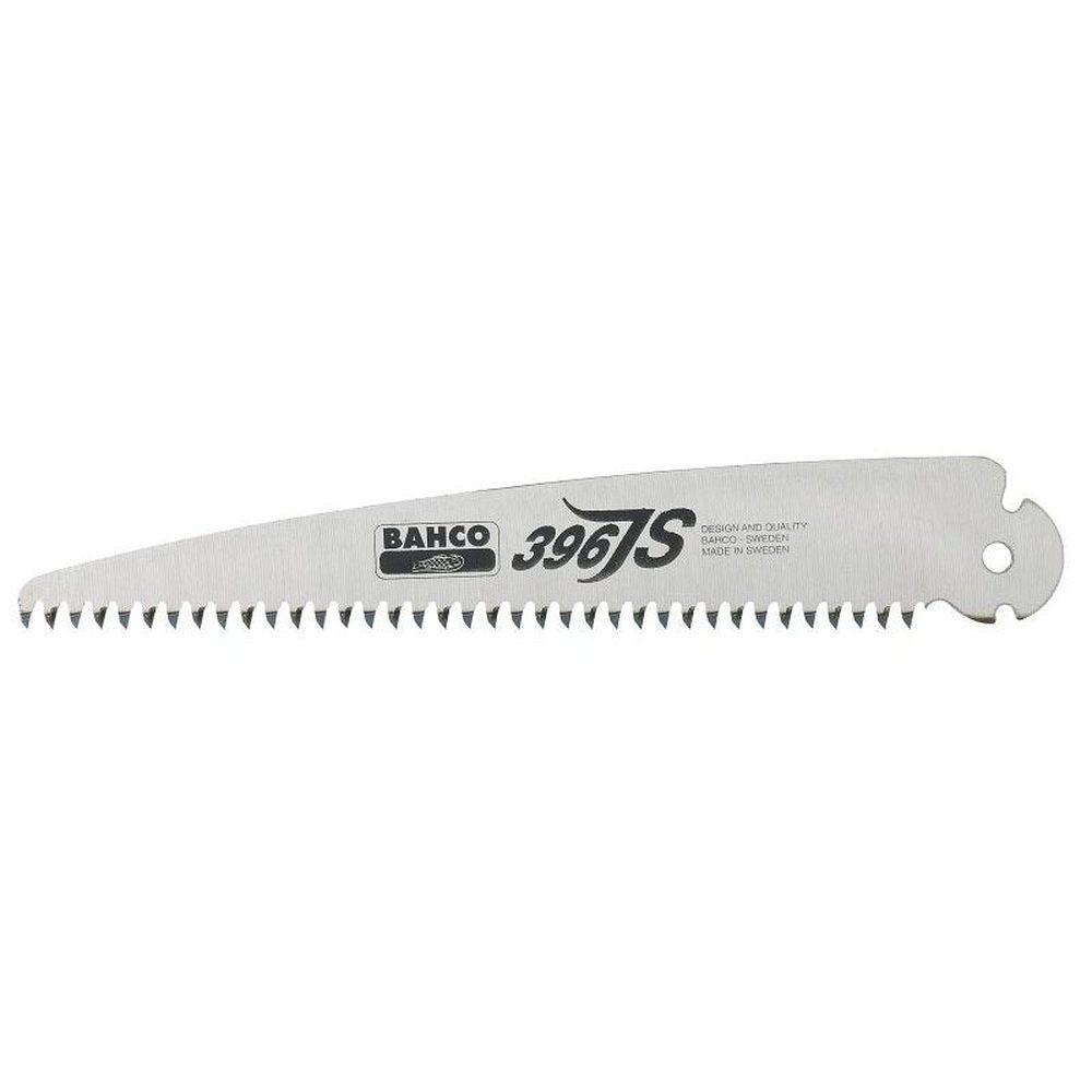 Bahco 396-JS replacement blade for folding saw, 190mm length, 5 hard-point teeth per inch, made in France.