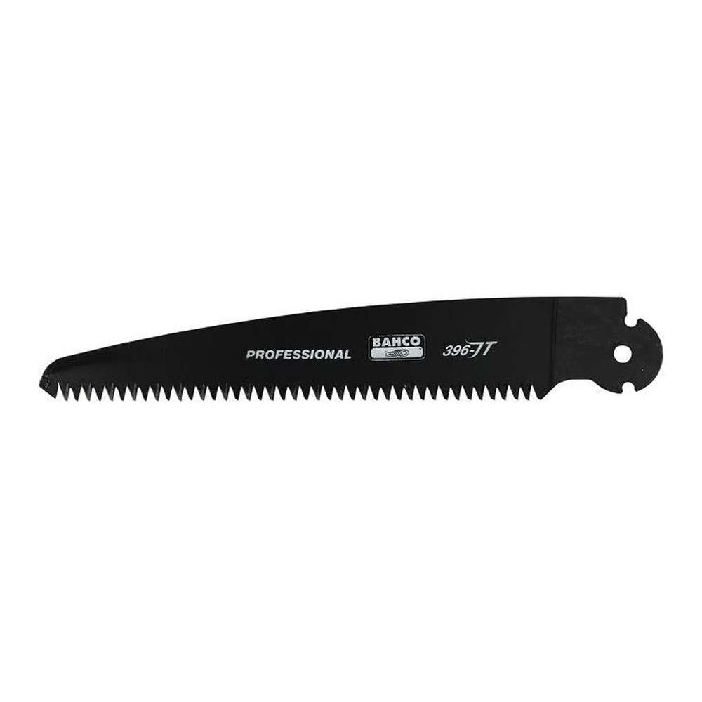Bahco 396-JT replacement blade, 190mm long, designed for folding saw with hard-point teeth for efficient cutting.