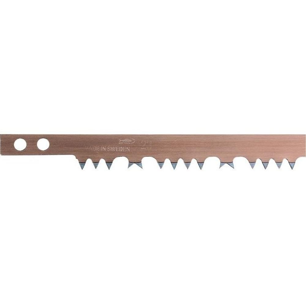 Bahco replacement bow saw blade 30 inch with hard-point raker toothing for cutting green wood.