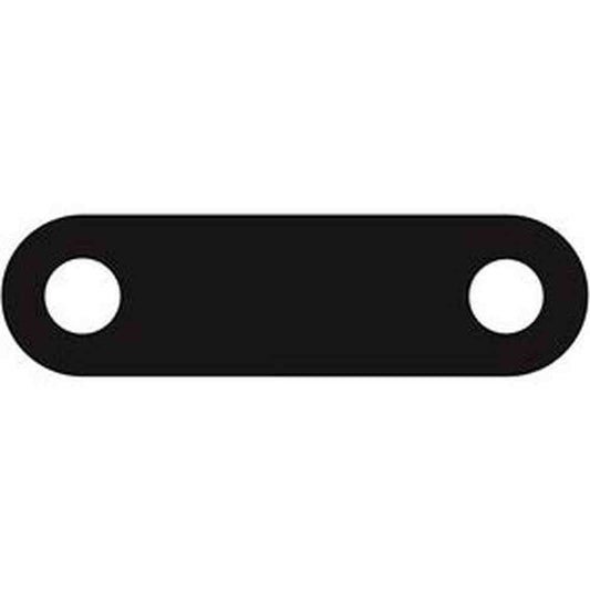 Felco C112/18 replacement spacer for gardening tools, featuring a black design and two holes for easy installation.