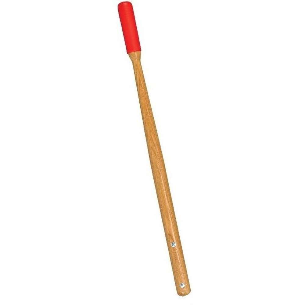 Corona Replacement Handle 6460-4 for WL-6450, wooden handle with red rubber grip for enhanced durability and comfort.