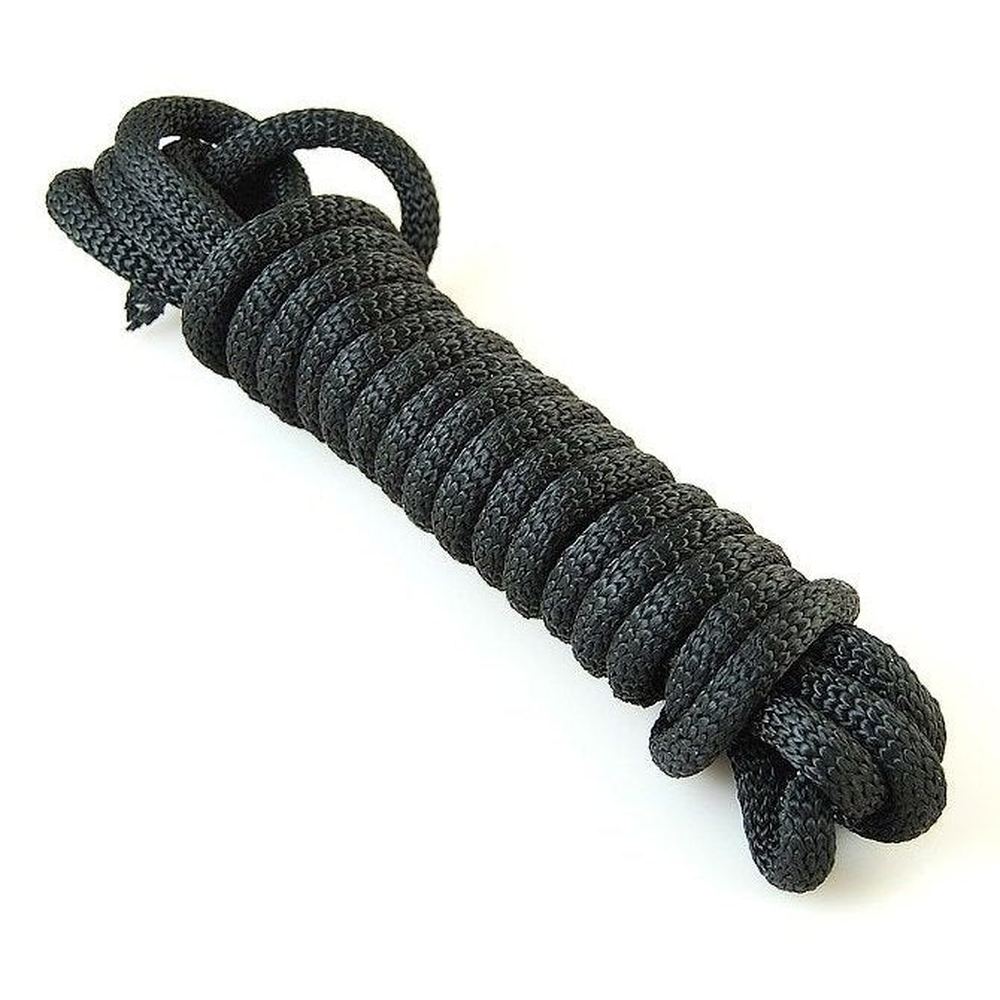 Corona Replacement Rope 6880-21 for TP 6881, durable black rope coiled for easy use and storage.