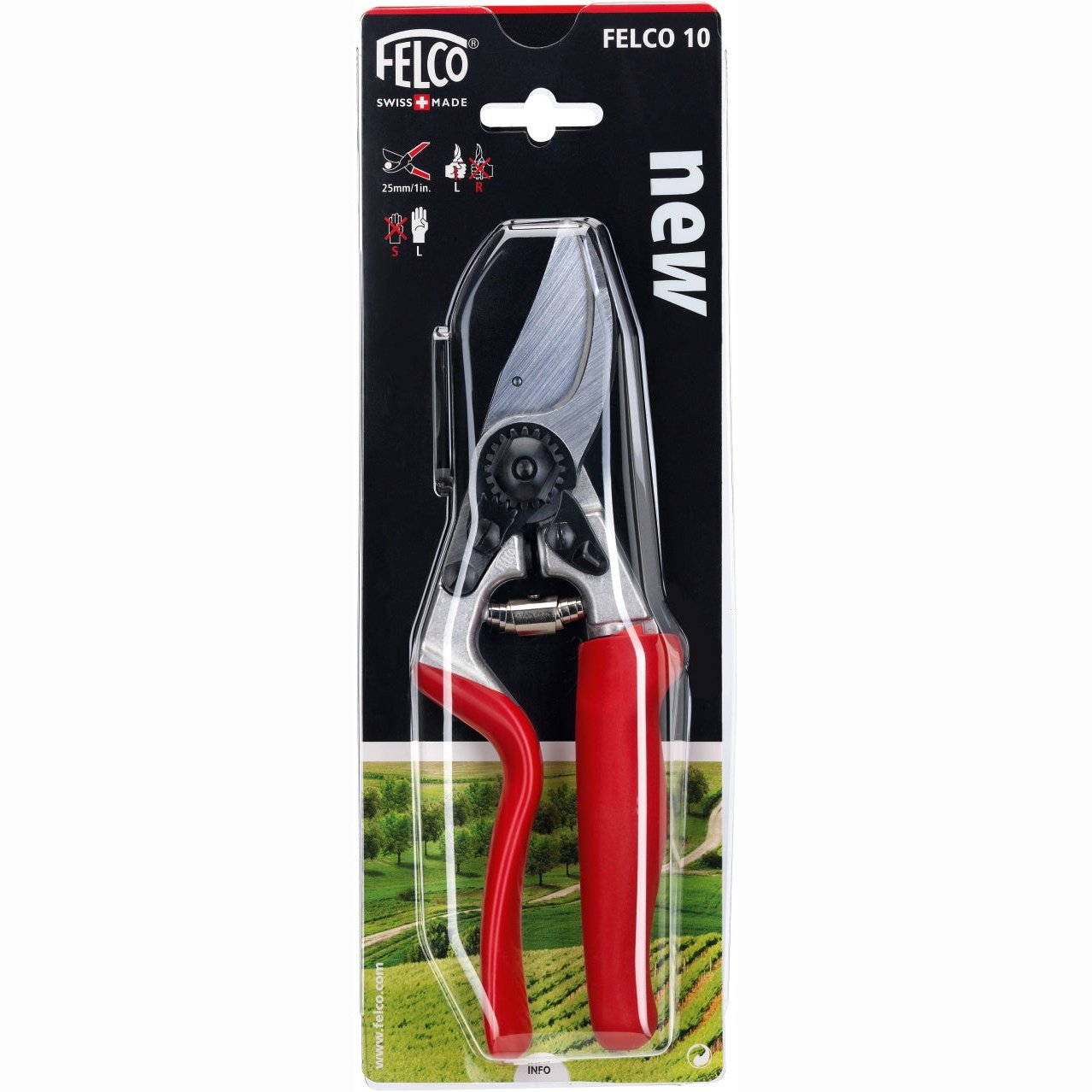 Felco 10 Ergonomic Left Hand Version Revolving handle Pruner F-10