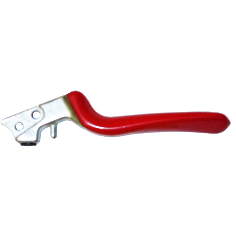 Felco 12/2 replacement handle with red non-slip coating for pruning shears, made in Switzerland.