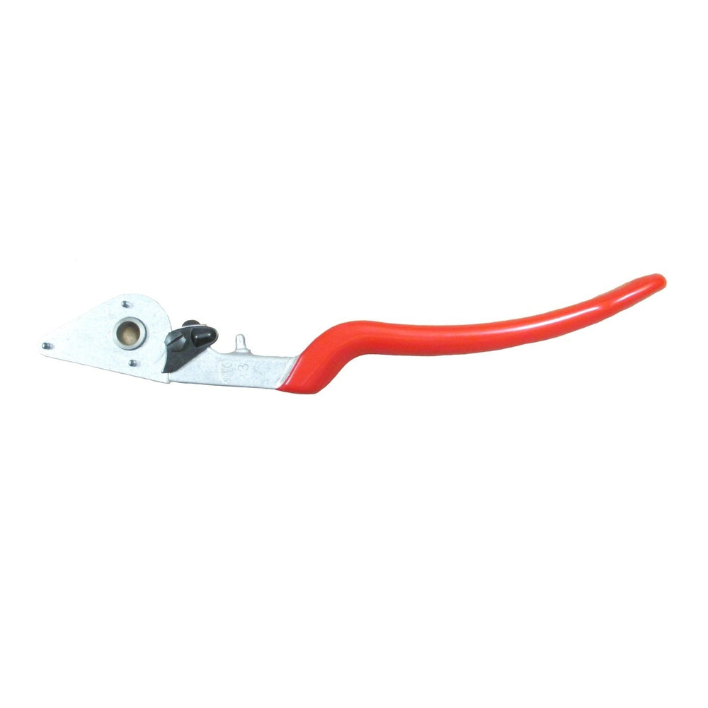 Felco 13/1 replacement handle with signature red coating, suitable for pruner repair. Made in Switzerland.