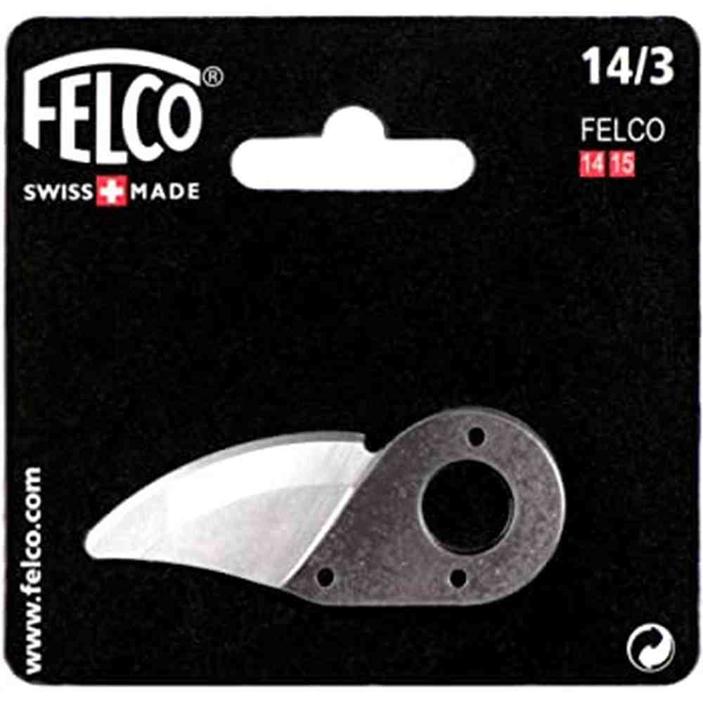 Felco 14/3 replacement blade for Felco 14 and 15 pruning shears, designed for precise cutting and durability.