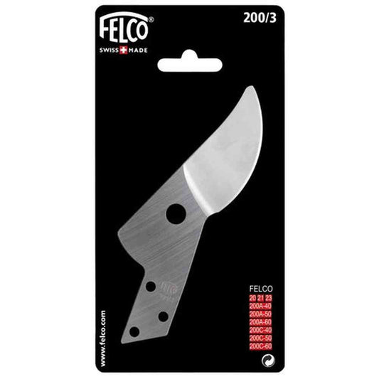 Felco 200/3 replacement cutting blade, Swiss made, designed for loppers and enhanced performance.