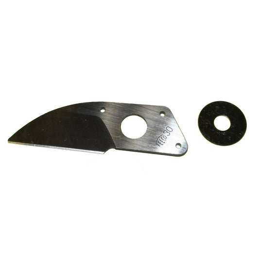 Felco 30/3 replacement cutting blade and washer for pruners, made of high-quality hardened steel.