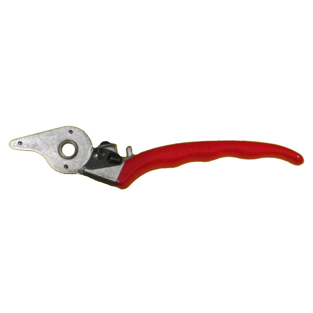 Felco replacement handle without blade for pruners, featuring durable red non-slip rubber coating.