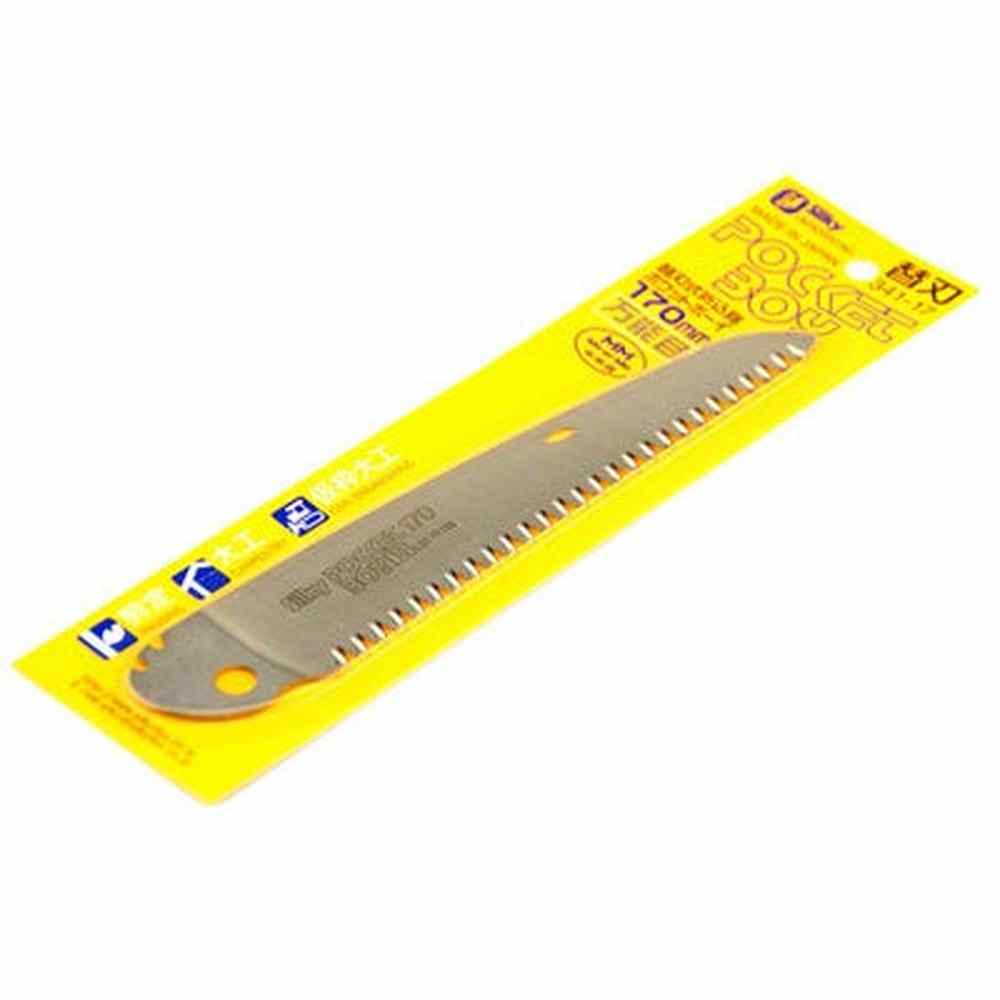 Silky Replacement Blade 170mm for POCKETBOY, medium teeth design, lightweight and durable, ideal for precise cutting.