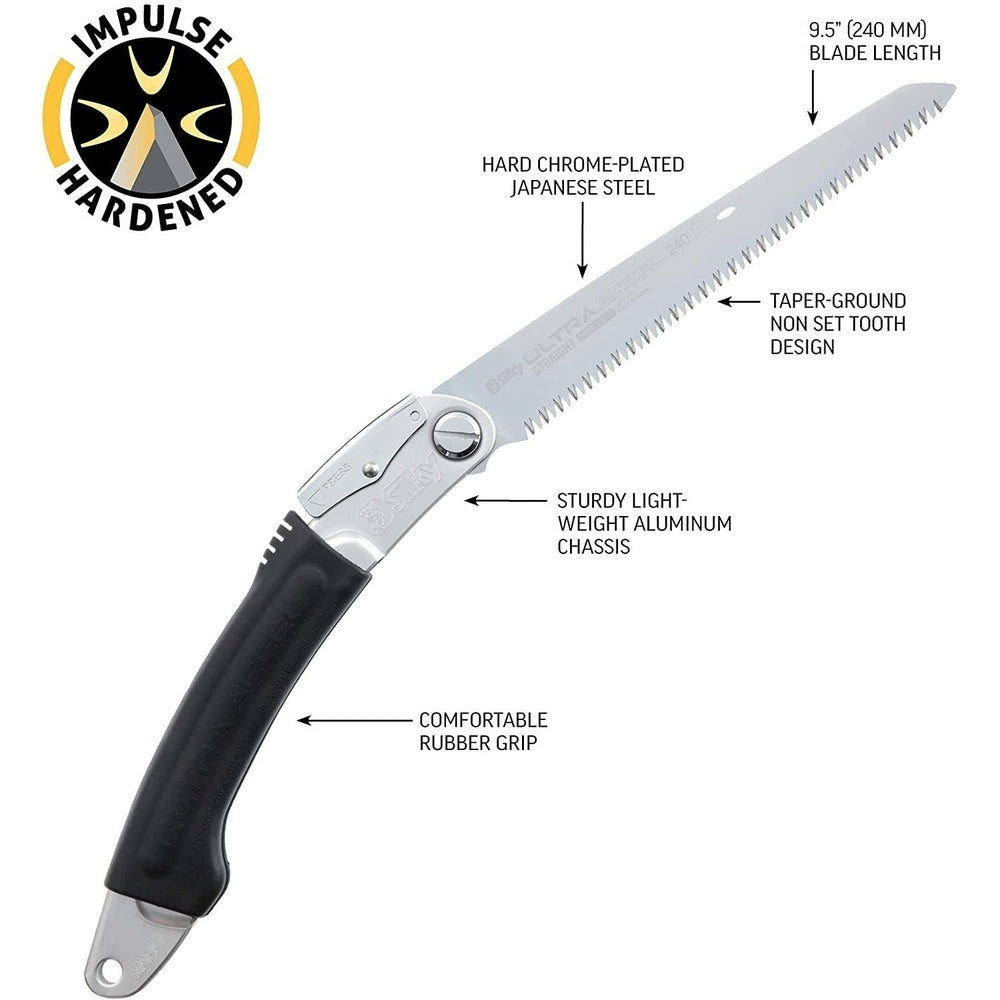 Silky ULTRA ACCEL Straight Blade, 240mm LG teeth