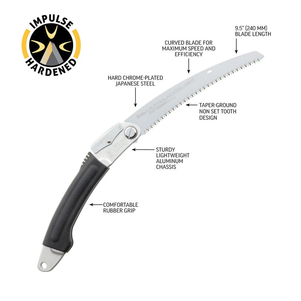 Silky ULTRA ACCEL 240mm CURVE 446-24