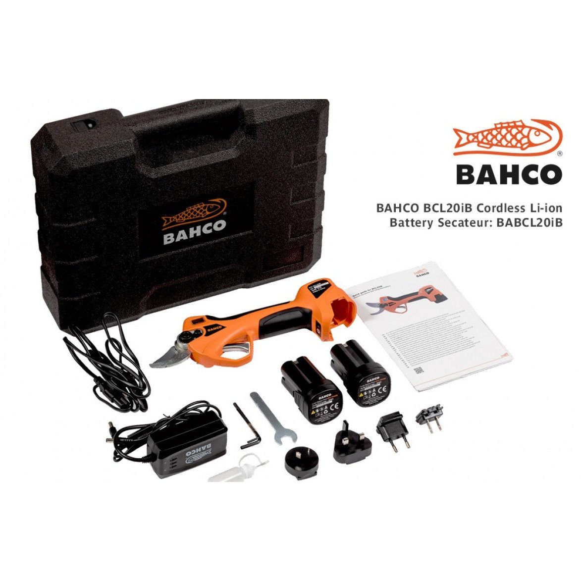 Bahco BCL20IB Cordless Battery Powered Pruner