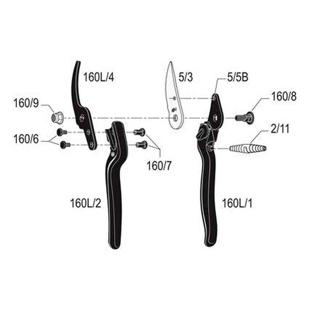 Felco 160L Model for Large Hands Pruner