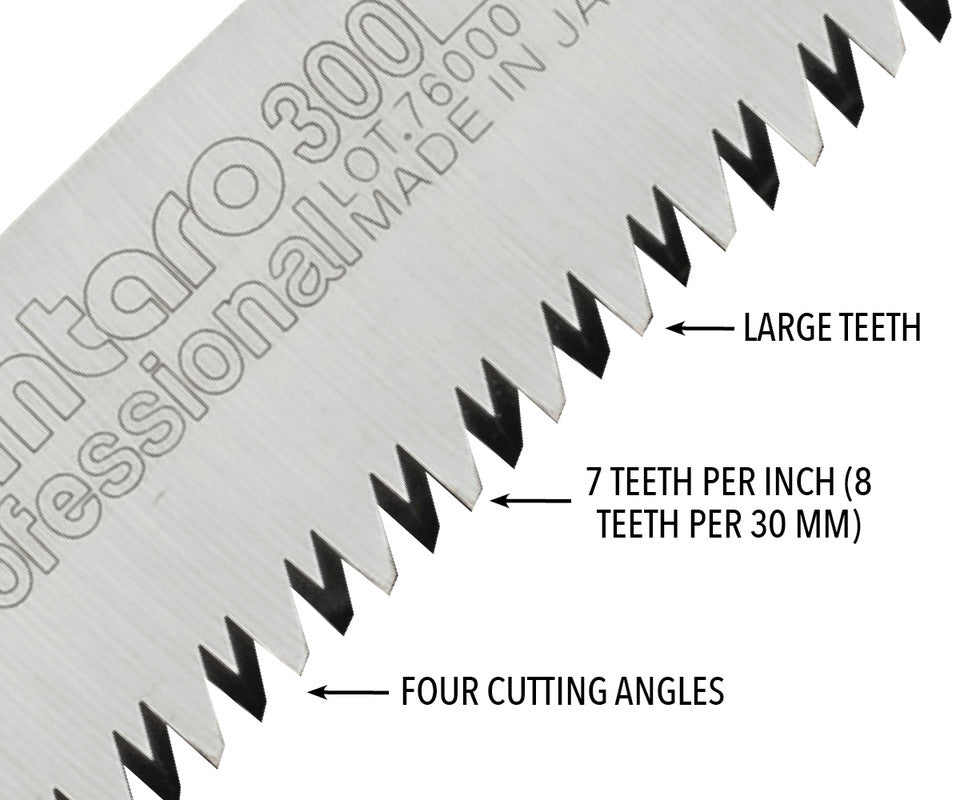 Silky GOMTARO 300mm Straight‑Blade Pruning Saw Large Teeth 102‑30