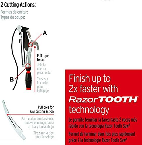 Corona Compound Action Tree Pruner - 14 ft TP 6870