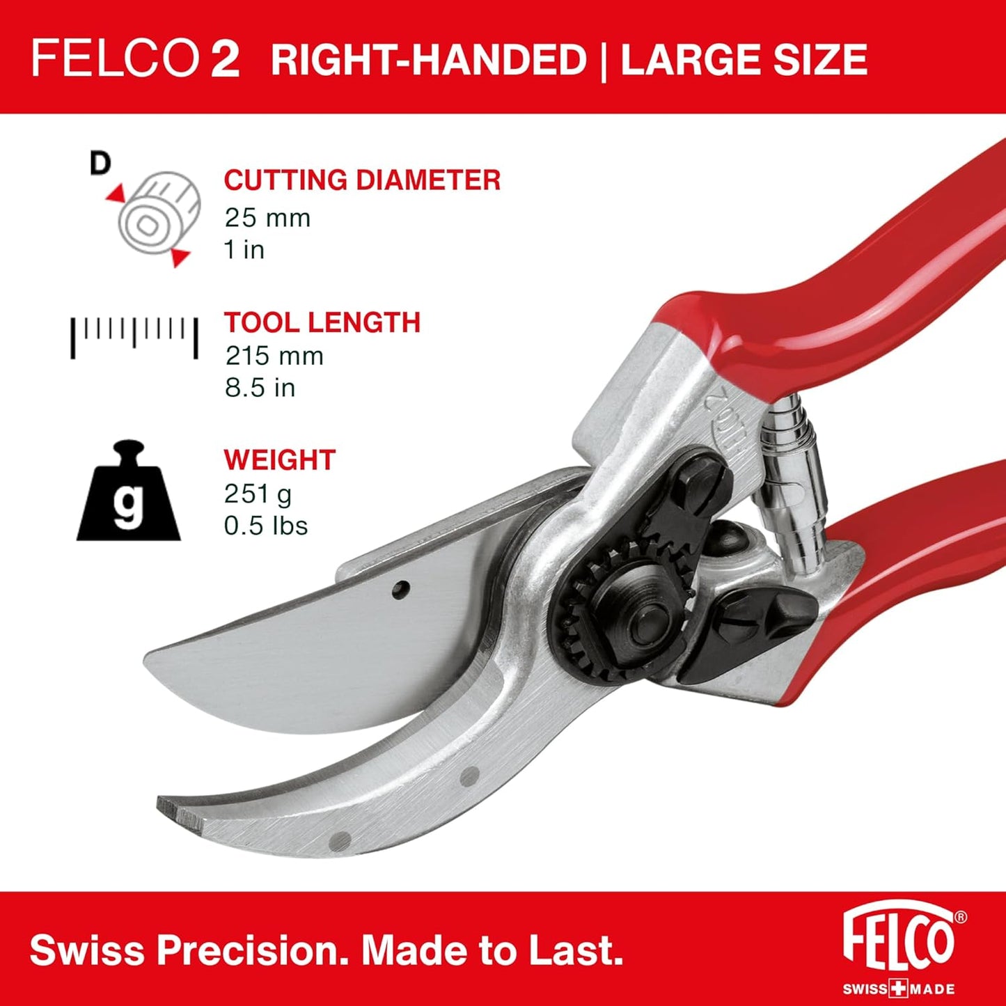 Felco 2 Pruner Classic Model F-2