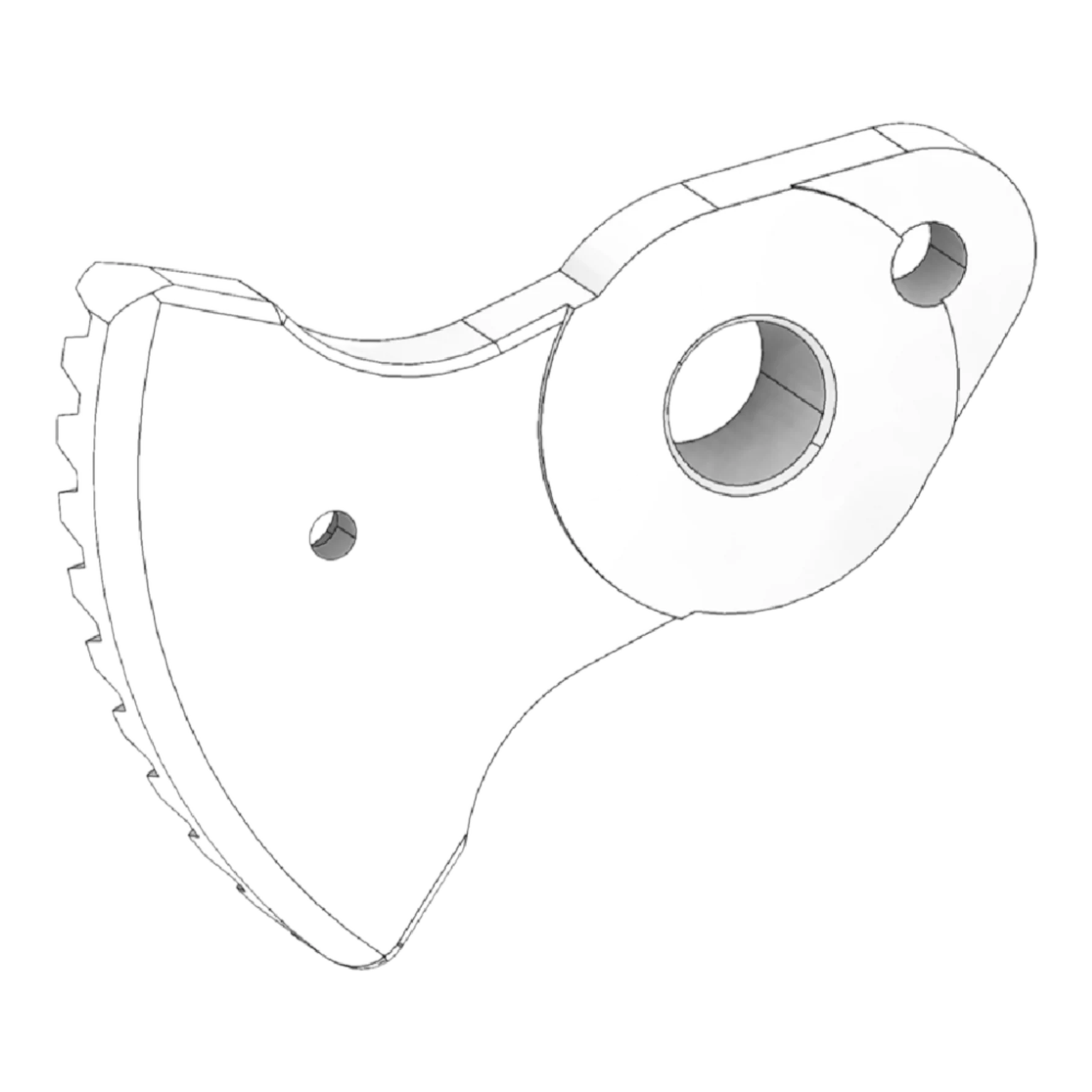 Felco Replacement Blade holder 834/66, precision part for Felco 834V, 834W, and 834H pruners.