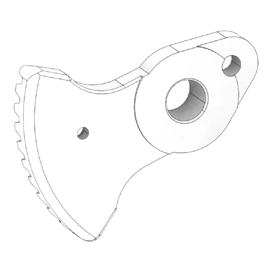 Felco Replacement Blade holder 834/66, precision part for Felco 834V, 834W, and 834H pruners.
