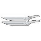 Felco 250/3 Replacement Spare Blade Set F-250/3