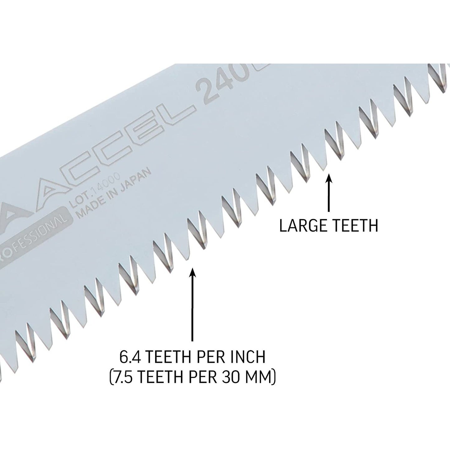 Silky ULTRA ACCEL Straight Blade, 240mm LG teeth