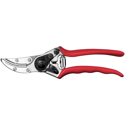 Felco 100 Cut N Hold Pruning Shear F-100, lightweight forged aluminum, non-slip handles, precise cuts.