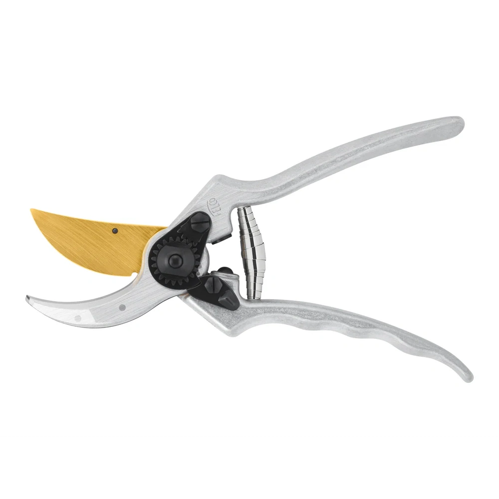 FELCO 2 – 80th Anniversary Special Edition with bare aluminum handles and gold blade