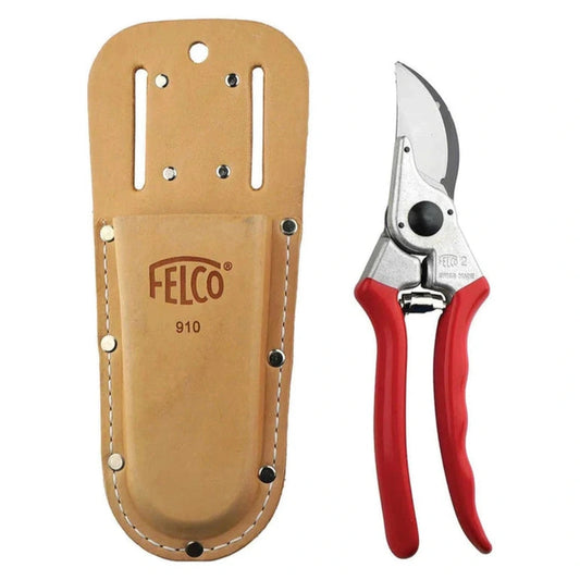 Felco 2 Pruner & 910 Holster Bundel Deal featuring a sturdy pruner and durable holster for easy carrying.