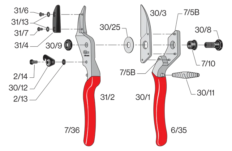 Felco 31 Anvil Pruner F-31