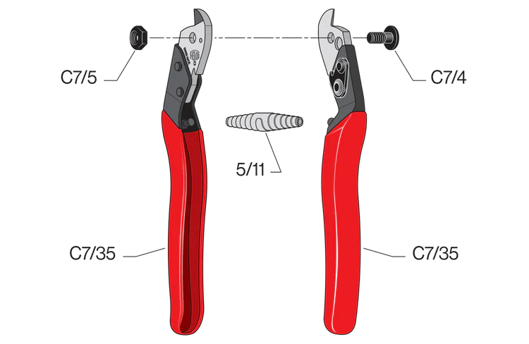 FELCO C3 One‑Hand Cable Cutter (F‑C3)